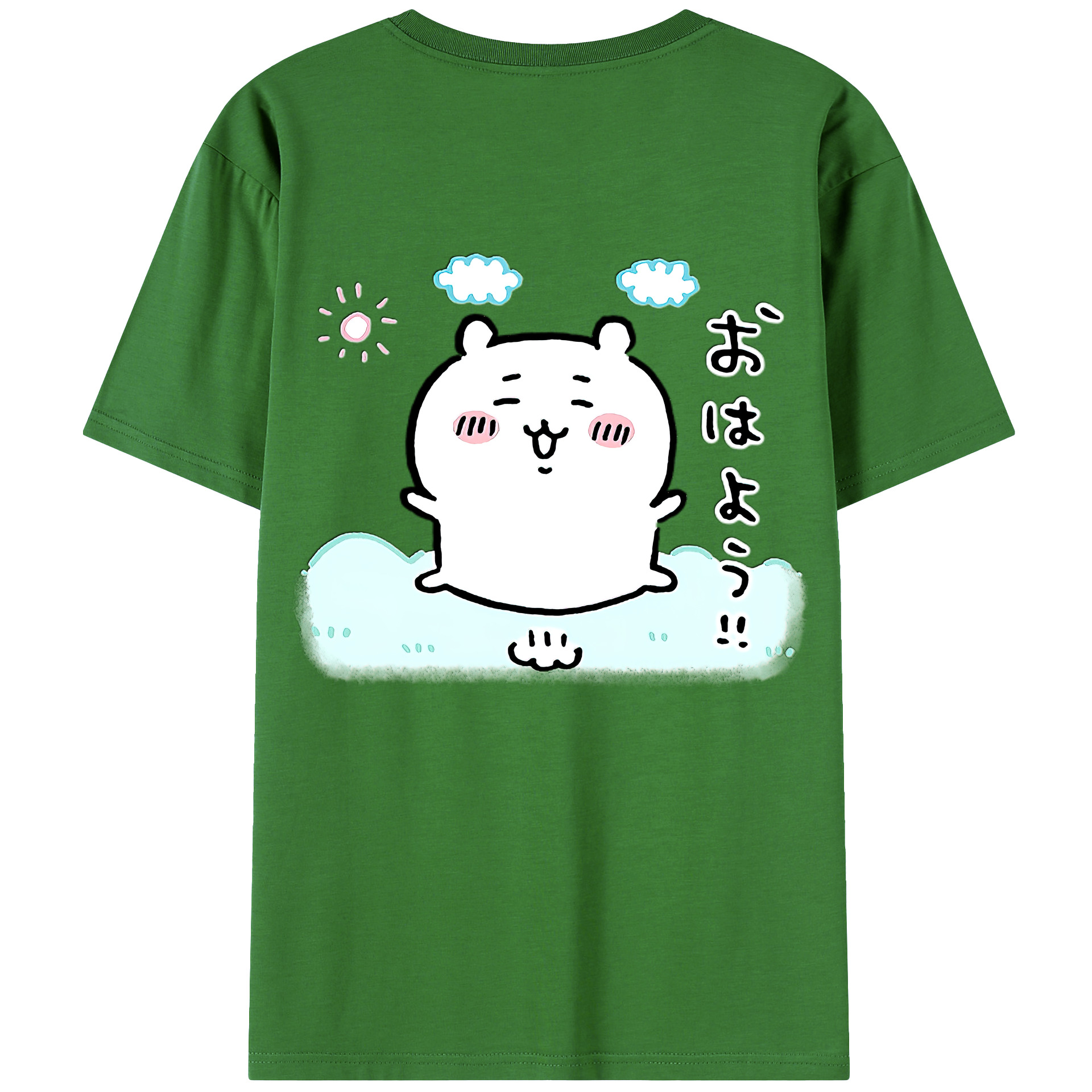 （画像用） ちいかわ ちいかわ Chii-kawa chiikawa レディース半袖Tシャツ(バックプリント)